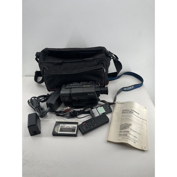 Sony Other - Sony Video 8 Handycam Vision‎ 64x CCD-TRV25 W/ Accessories Tested WORKS